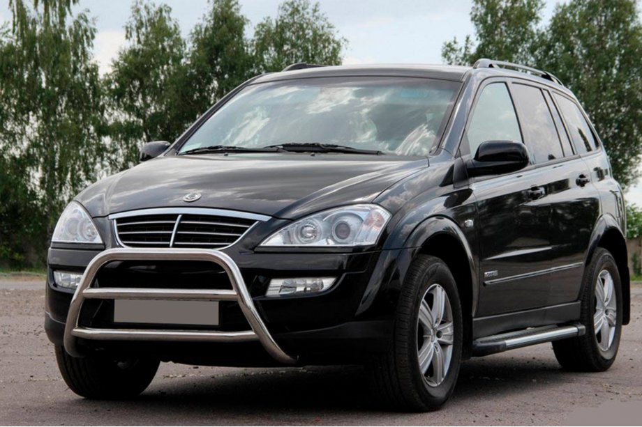 SsangYong Kyron 2005–2014 Prednji zaščitni lok WT022 (nerjavno jeklo) Image