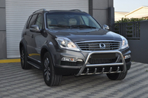 SsangYong Rexton I 2001–2017 Prednji zaščitni lok WT003 (nerjaveče jeklo) fotografija 4