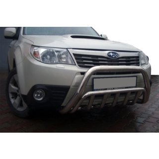 Sprednji zaščitni lok WT002 (nerjaveče jeklo) Subaru Forester 2008–2013 fotografija 1