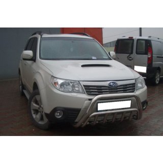 Sprednji zaščitni lok WT002 (nerjaveče jeklo) Subaru Forester 2008–2013 fotografija 2