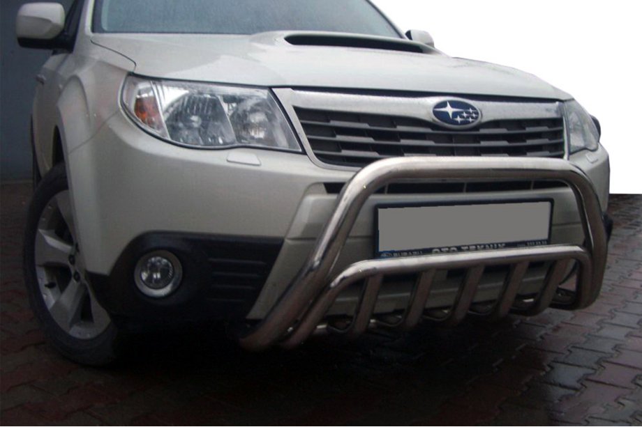 Subaru Forester 2008–2013 Sprednji zaščitni lok WT002 (nerjaveče jeklo) Image