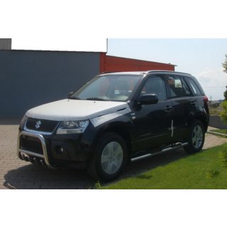 Sprednji zaščitni lok QT006 (nerjavno jeklo) Suzuki Grand Vitara 2005–2017 fotografija 2