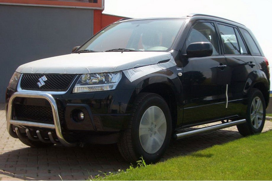 Suzuki Grand Vitara 2005–2017 Sprednji zaščitni lok QT006 (nerjavno jeklo) Image