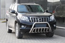 Toyota Land Cruiser Prado 150 2009–2023 Prednji zaščitni lok WT002 (nerjavno jeklo) fotografija 3