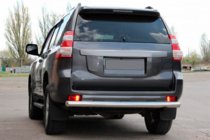 Toyota Land Cruiser Prado 150 2009–2023 Zadnji zaščitni lok AK002 (nerjaveče jeklo) fotografija 2
