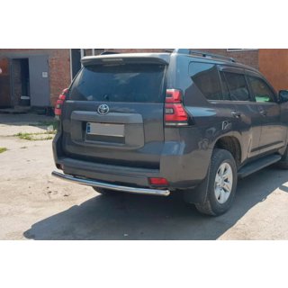 Zadnji zaščitni lok AK002 (nerjaveče jeklo) Toyota Land Cruiser Prado 150 2009–2023 fotografija 4