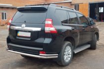 Toyota Land Cruiser Prado 150 2009–2023 Zadnji zaščitni lok AK005-2 (nerjaveče jeklo) fotografija 7