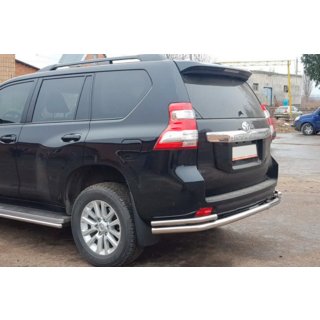 Zadnji zaščitni lok AK005-2 (nerjaveče jeklo) Toyota Land Cruiser Prado 150 2009–2023 fotografija 4