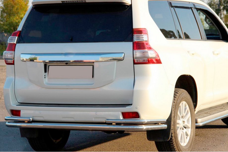 Toyota Land Cruiser Prado 150 2009–2023 Zadnji zaščitni lok AK005-2 (nerjaveče jeklo) Image