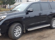 Toyota Land Cruiser Prado 150 2009–2023 Zaščita stranskih pragov BB004 (2 kosa, nerj.) fotografija 5