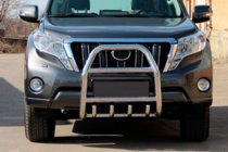 Toyota Land Cruiser Prado 150 2009–2023 Kenguru zaščitni lok QT007 (nerjaveče jeklo) fotografija 1
