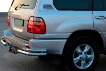 Toyota Land Cruiser 100 1998–2007 Zadnji kotni elementi AK003-Double (2 kos, nerjavno jeklo) fotografija 1