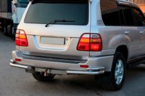 Toyota Land Cruiser 100 1998–2007 Zadnji kotni elementi AK003-Double (2 kos, nerjavno jeklo) fotografija 2
