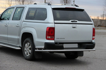 Volkswagen Amarok 2010–2022 Zadnji zaščitni lok AK005-2 (2 kos, nerjaveče jeklo) fotografija 2