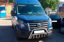 Volkswagen Crafter 2006–2016 Prednji zaščitni lok WT002 (nerjavno jeklo) fotografija 3
