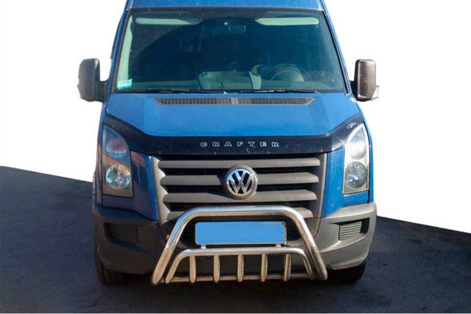 Volkswagen Crafter 2006–2016 Prednji zaščitni lok WT002 (nerjavno jeklo) Image