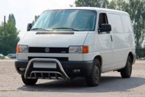 Volkswagen T4 Transporter 1990–2003 Sprednji zaščitni lok WT002 60 mm (nerjaveče jeklo) fotografija 3