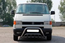 Volkswagen T4 Transporter 1990–2003 Sprednji zaščitni lok WT002 60 mm (nerjaveče jeklo) fotografija 2