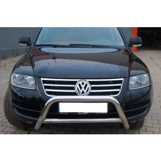 Kenguru zaščitni lok WT005 Colt (nerjavno jeklo) Volkswagen Touareg 2002–2010 fotografija 4