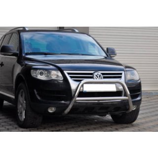 Kenguru zaščitni lok WT005 Colt (nerjavno jeklo) Volkswagen Touareg 2002–2010 fotografija 3