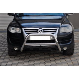 Kenguru zaščitni lok WT005 Colt (nerjavno jeklo) Volkswagen Touareg 2002–2010 fotografija 1