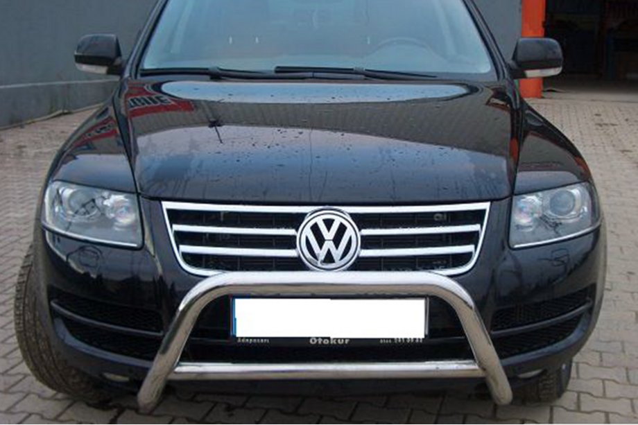 Volkswagen Touareg 2002–2010 Kenguru zaščitni lok WT005 Colt (nerjavno jeklo) Fotografija 4