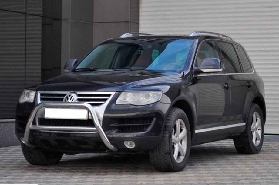 Volkswagen Touareg 2002–2010 Kenguru zaščitni lok WT005 Colt (nerjavno jeklo) Fotografija 2