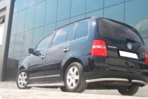 Volkswagen Touran 2003–2010 Zadnji kotniki AK003 (2 kosa, nerjavno jeklo) fotografija 2