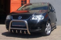 Volkswagen Touran 2003–2010 Prednji zaščitni lok QT006 (nerjaveče jeklo) fotografija 1