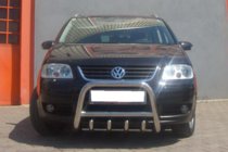 Volkswagen Touran 2003–2010 Prednji zaščitni lok QT006 (nerjaveče jeklo) fotografija 2