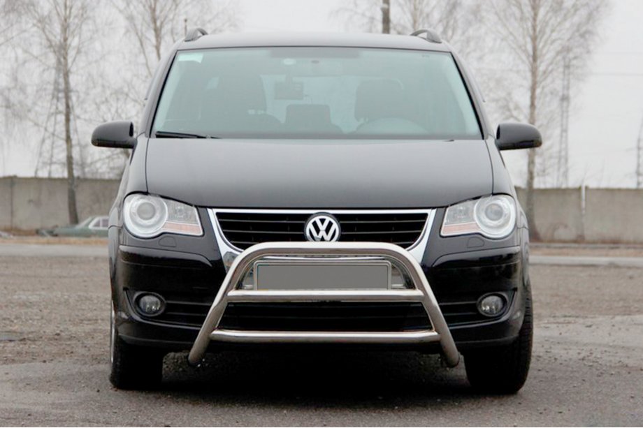 Volkswagen Touran 2003–2010 Prednji zaščitni lok WT022 (nerjavno jeklo) Fotografija 3