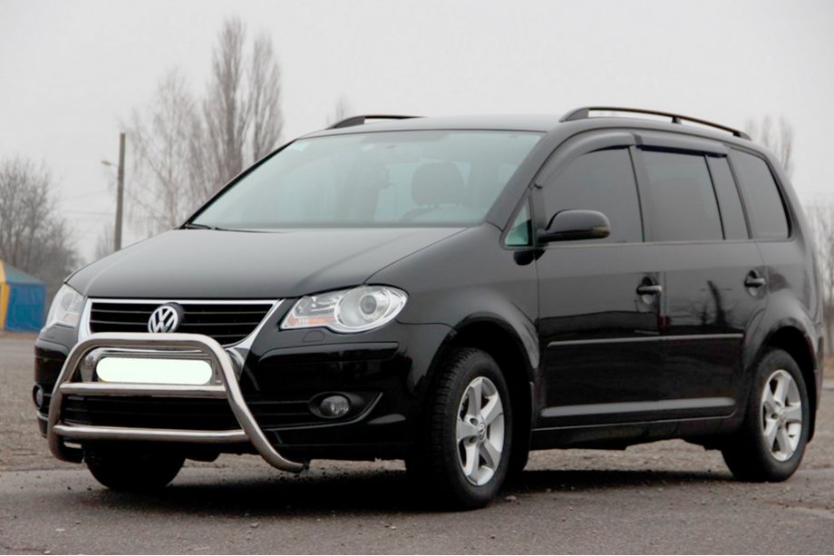 Volkswagen Touran 2003–2010 Prednji zaščitni lok WT022 (nerjavno jeklo) Fotografija 2