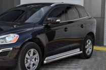 Volvo XC60 2009–2017 Stranske cevi BB004 (2 kosa, nerjaveče jeklo) fotografija 1