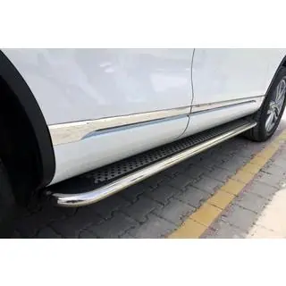 Stranske stopnice Maydos v2 (2 kos, aluminij ↗ nerjavno jeklo) fotografija 2