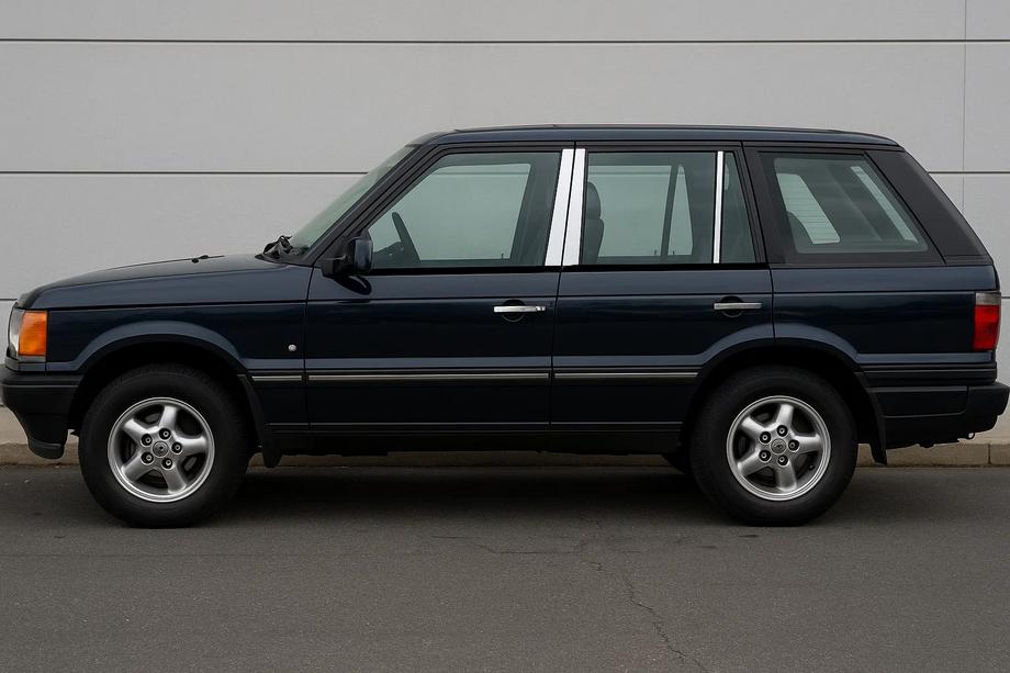 Range Rover II P38A 1997–2002 Okrasne letve stebričkov vrat (6 kos, nerjavno jeklo) Image