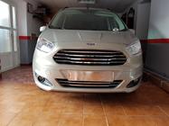 Ford Courier 2014–2023 Kromirane zaščitne letve za odbijač (2014-2018, 2 kos, nerjaveče jeklo) fotografija 3
