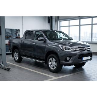 Stranske stopnice Blackline (2 kosa, aluminij) Toyota Hilux 2015– fotografija 1