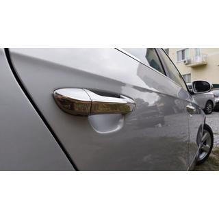 Ploščati pokrovi vratnih kljuk (4 kosi, nerjavno jeklo) Volkswagen Passat B6 2006–2012 fotografija 1