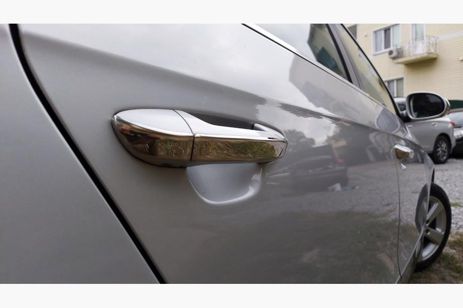 Volkswagen Passat B6 2006–2012 Ploščati pokrovi vratnih kljuk (4 kosi, nerjavno jeklo) Fotografija 1