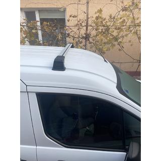 Strešna prečna nosilca za tovarniška pritrdilna mesta, zaklepanje na ključ (2 kos) fotografija 2