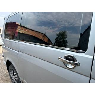 Obloge pod kljukami (nerjavno jeklo) Volkswagen T5 Transporter 2003–2010 fotografija 4