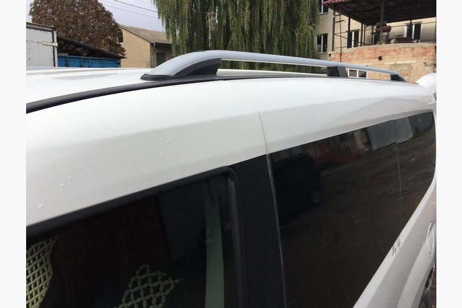 Opel Combo 2012–2018 Strešne vzdolžne letve CROWN (mat siva) Fotografija 2