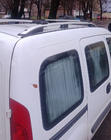 Renault Kangoo 1998–2008 Strešne vzdolžne letve Skyport (mat siva) fotografija 1