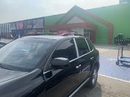 Volkswagen Touareg 2002–2010 Strešne vzdolžne letve Skyport (mat črna) fotografija 5