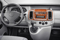 Renault Trafic 2001–2015 Okrasne obloge armaturne plošče (majhen komplet) fotografija 1