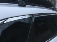Hyundai Tucson TL 2016–2021 Vetrni deflektorji za okna s kromiranim trakom (6 kos, Niken) fotografija 6