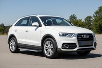 Audi Q3 2011–2019 Stranski pragovi Maya V1 (2 kos, aluminij) fotografija 1