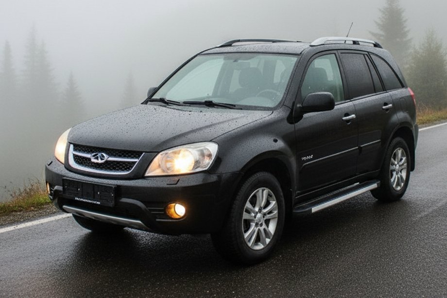 Chery Tiggo 3 2005– Stranski pragovi Maya V1 (2 kos, aluminij) Image