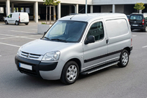 Citroen Berlingo 1996–2008 Stranski pragovi Maya V1 (2 kos, aluminij) fotografija 1