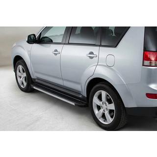 Stranski pragovi Maya V1 (2 kos, aluminij) Citroen C-Crosser 2007–2013 fotografija 1